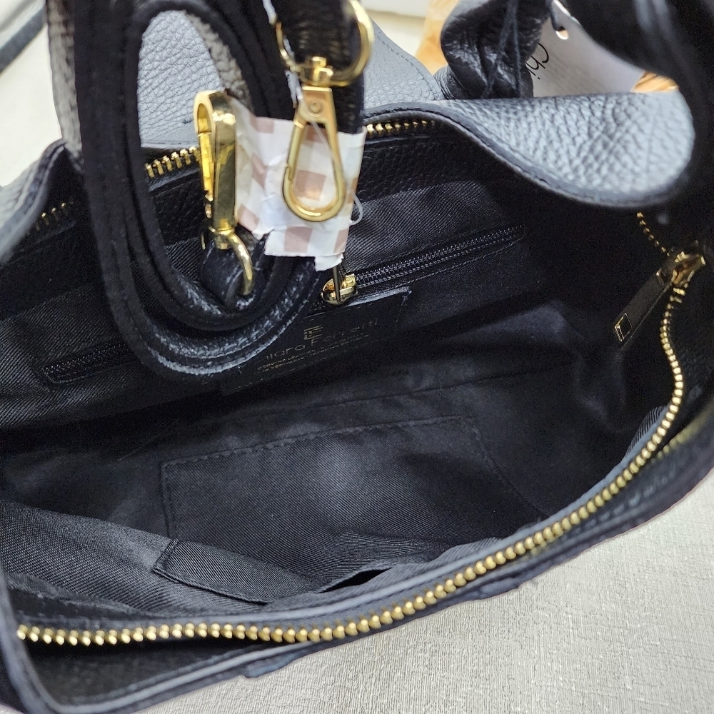 Chiara Ferretti Women's Made In Italy Genuine Leather Shoulder Bag - Picture 6 of 9